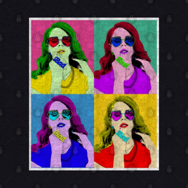 Lana Del Rey 80s Pop Art Style by ArtGaul